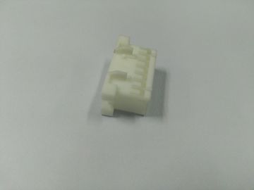 PC Material Of  Connector Part  With Wihte Colour , Plastic Injection Molded Parts