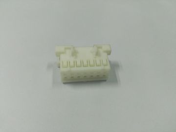 PC Material Of  Connector Part  With Wihte Colour , Plastic Injection Molded Parts